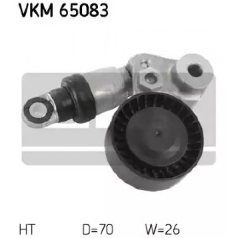 VKM 65083 SKF Натягувач поліклинового ременя